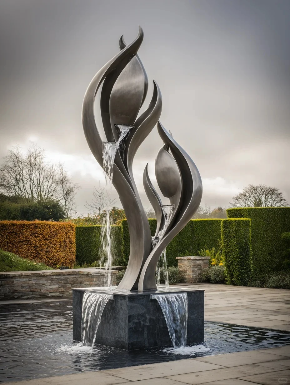 Flowing landscape concepts