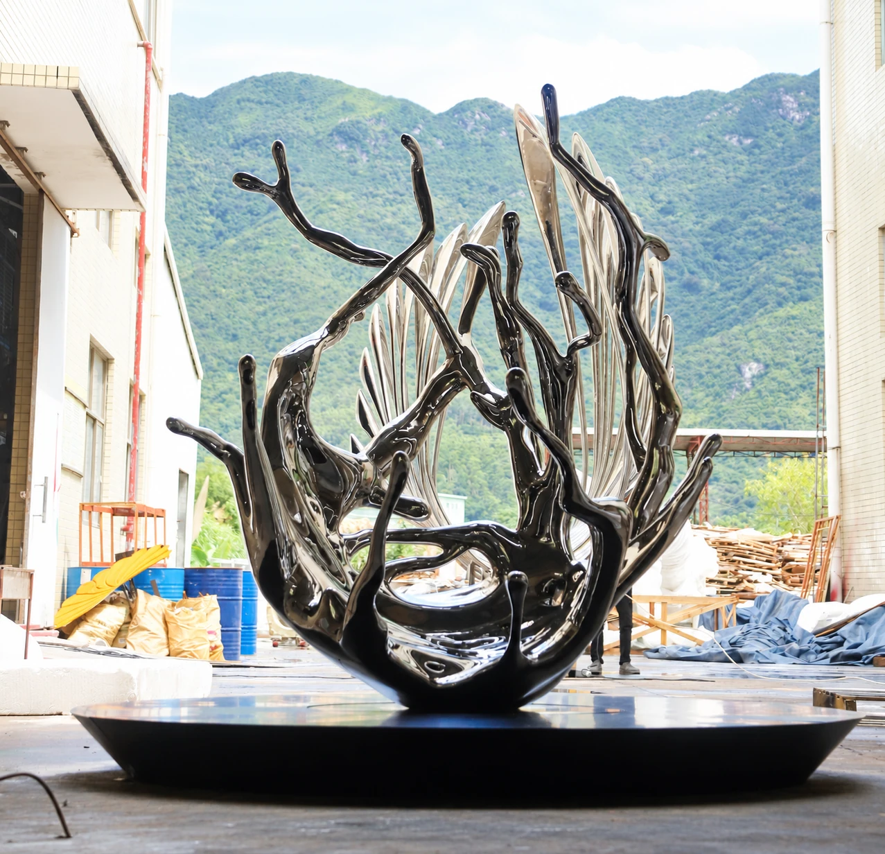 Metal sculpture / WY-250515-LH-001