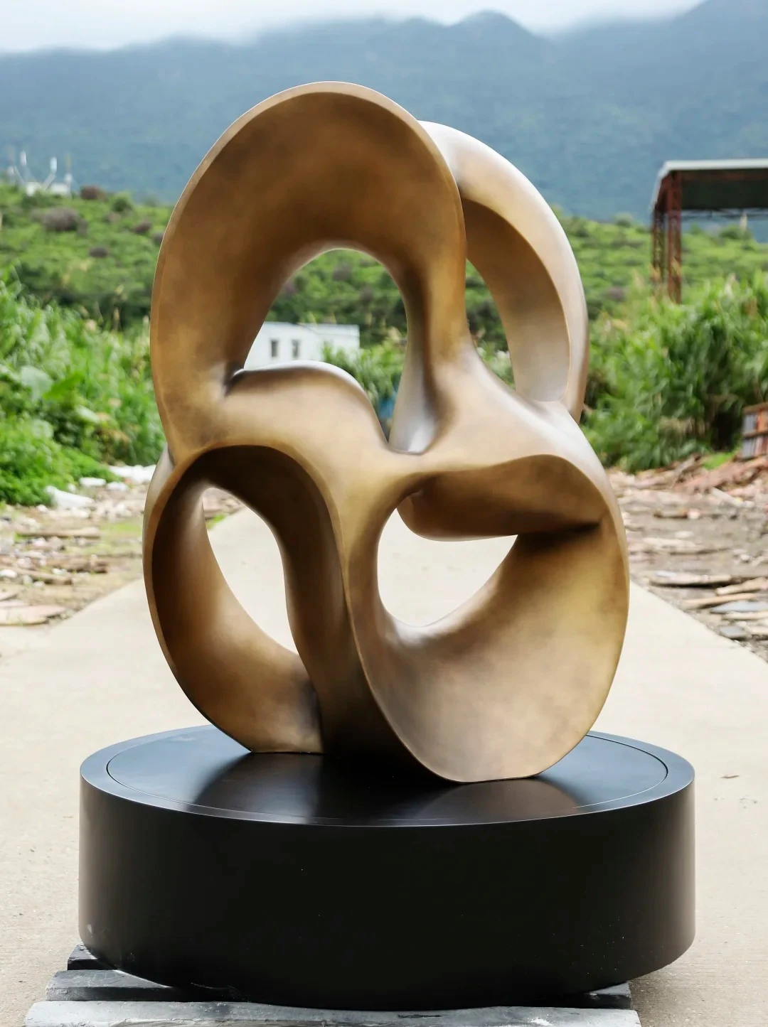 Circular landscape forms
