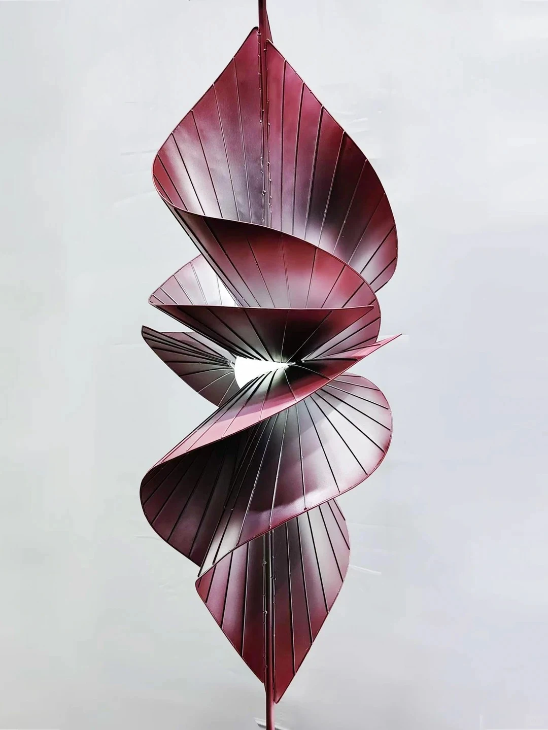 Suspended leaf fans