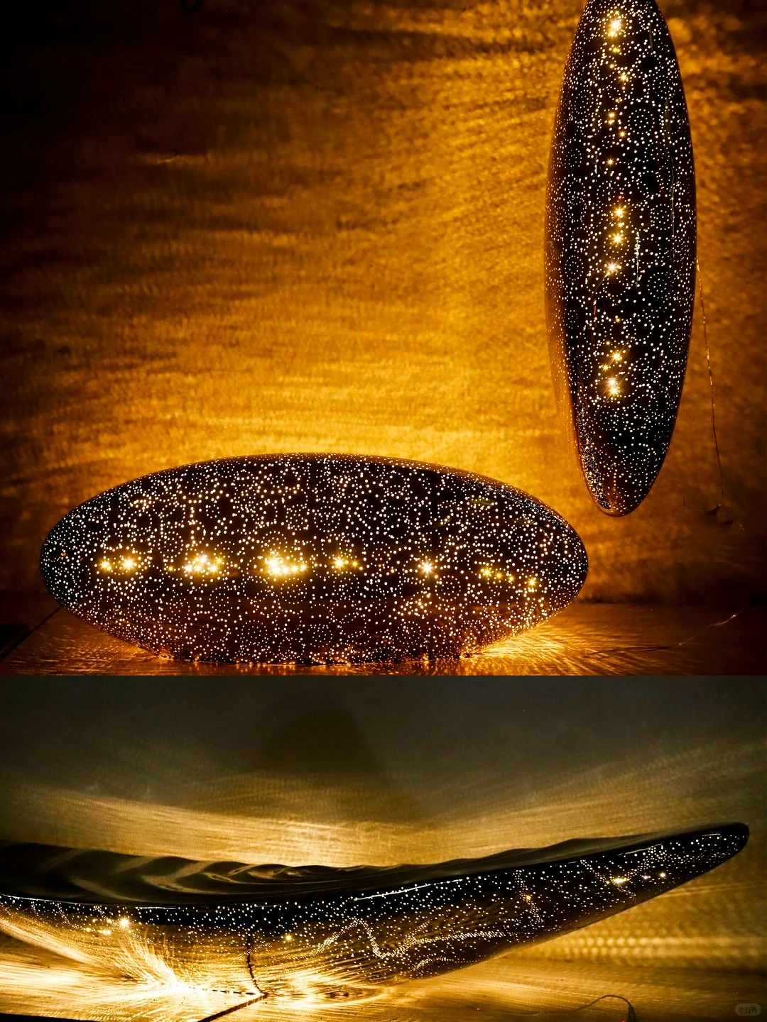 Illuminated perforations