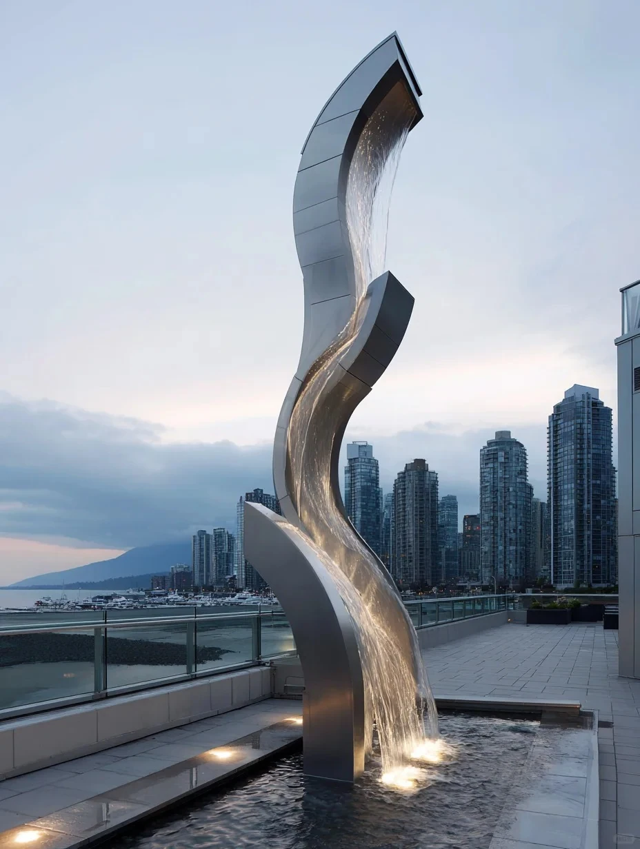 Flowing landscape concepts